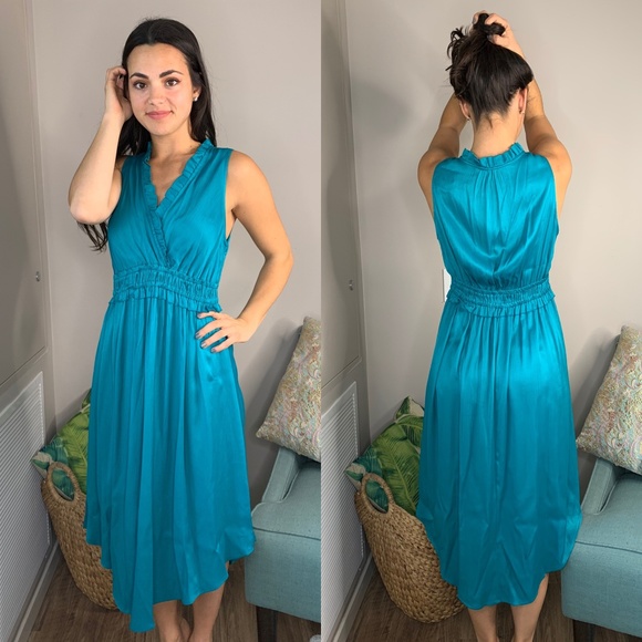 Anthropologie Dresses & Skirts - Anthropologie Maeve Teal Dress